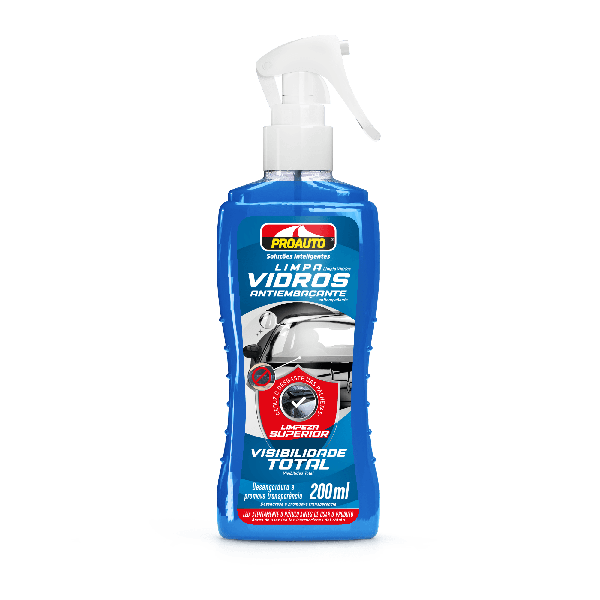 LIMPA VIDROS PROAUTO ANTIEMBACANTE 200ML