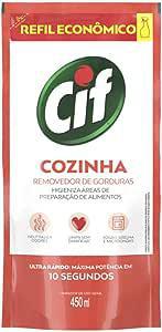 LIMPADOR CIF COZINHA REMOVEDOR DE GORDURAS REFIL 450ML