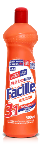 LIMPADOR FACILLE MULTIUSO LARANJA 550ML