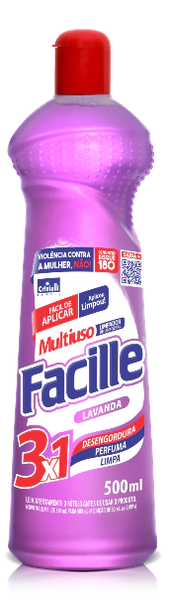 LIMPADOR FACILLE MULTIUSO LAVANDA 550ML
