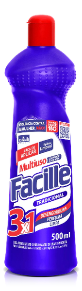 LIMPADOR FACILLE MULTIUSO TRADICIONAL 550ML