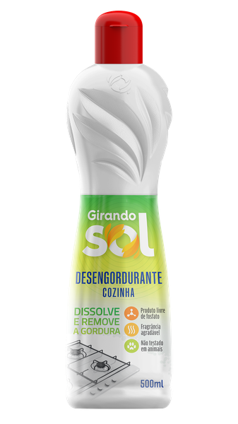 LIMPADOR GIRANDO SOL DESENGORDURANTE COZINHA 500ML