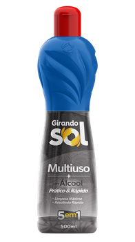 LIMPADOR GIRANDO SOL MULTIUSO C/ALCOOL 500ML