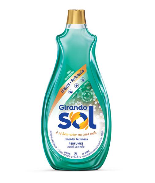 LIMPADOR GIRANDO SOL PERFUMADO MANHA ORVALHO 2LT