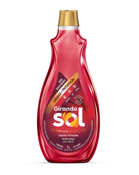 LIMPADOR GIRANDO SOL PERFUMADO PURA SEDUCAO 1LT