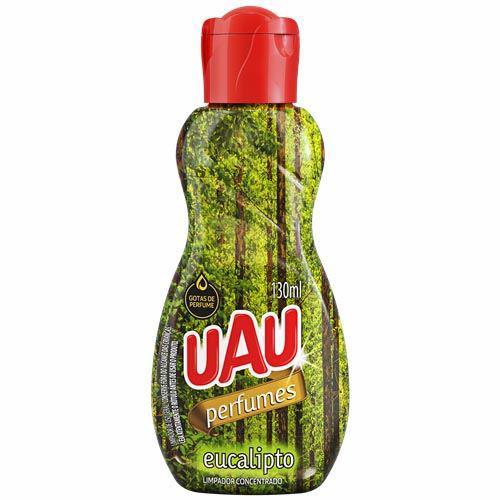 LIMPADOR UAU PERFUMES CONCENTRADO EUCALIPTO 130ML