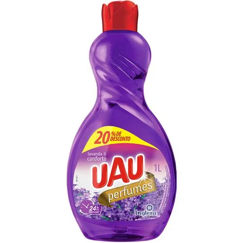 LIMPADOR UAU PERFUMES LAVANDA E CONFORTO 20% DESCONTO 1LT