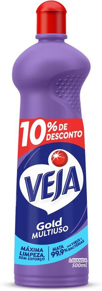 LIMPADOR VEJA MULTIUSO LAVANDA 10% DESCONTO 500ML