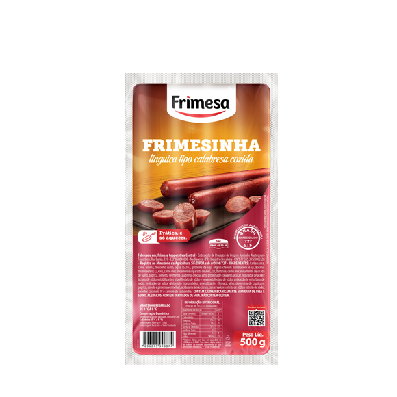 LINGUICA FRIMESA FRIMESINHA CALABRESA COZIDA 500G