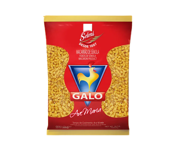 MACARRAO GALO SEMOLA AVE MARIA 500G