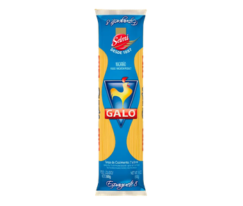 MACARRAO GALO SEMOLA ESPAGUETE 8 COMUM 500G