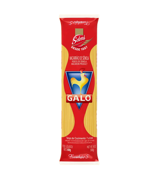 MACARRAO GALO SEMOLA FURADINHO 5 500G