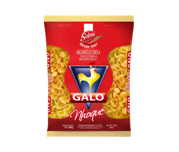 MACARRAO GALO SEMOLA NHOQUE 500G