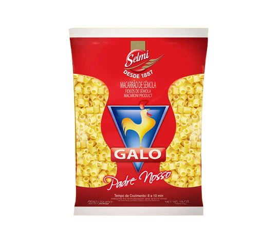 MACARRAO GALO SEMOLA PADRE NOSSO 500G