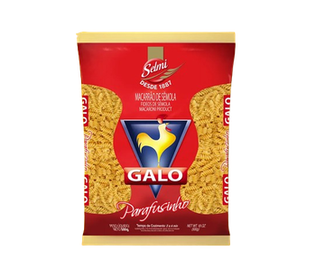 MACARRAO GALO SEMOLA PARAFUSINHO 500G