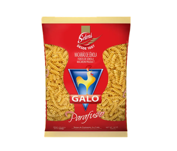 MACARRAO GALO SEMOLA PARAFUSO 500G
