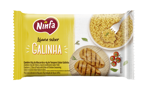MACARRAO NINFA LAMEN GALINHA 70G