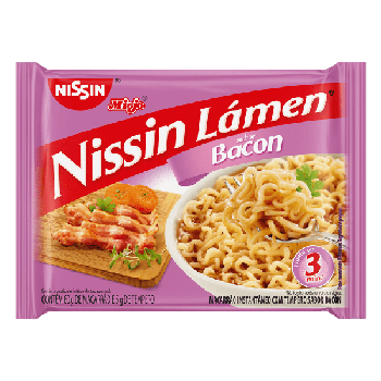 MACARRAO NISSIN LAMEN BACON 80G