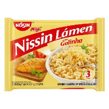 MACARRAO NISSIN LAMEN GALINHA 80G
