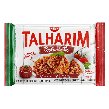 MACARRAO NISSIN TALHARIM BOLONHESA 90G