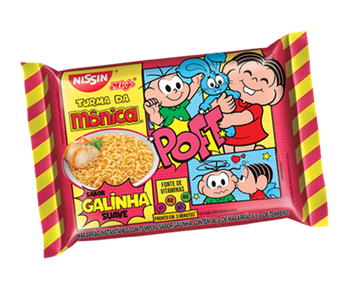 MACARRAO NISSIN TURMA MONICA GALINHA 80G