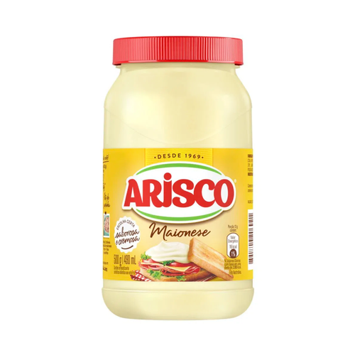 MAIONESE ARISCO TRADICIONAL 500G