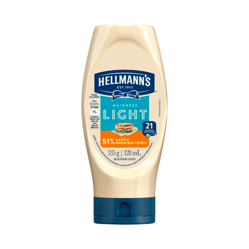 MAIONESE HELLMANN'S LIGHT 335G