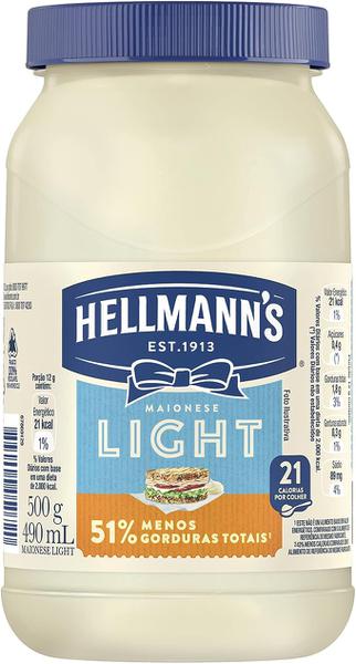 MAIONESE HELLMANN'S LIGHT 500G