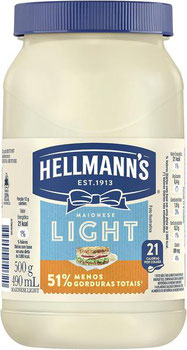 MAIONESE HELLMANN'S LIGHT 500G