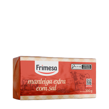 MANTEIGA FRIMESA EXTRA C/SAL TABLETE 200G