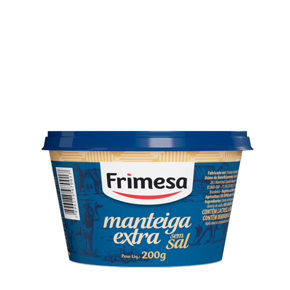MANTEIGA FRIMESA EXTRA S/SAL 200G