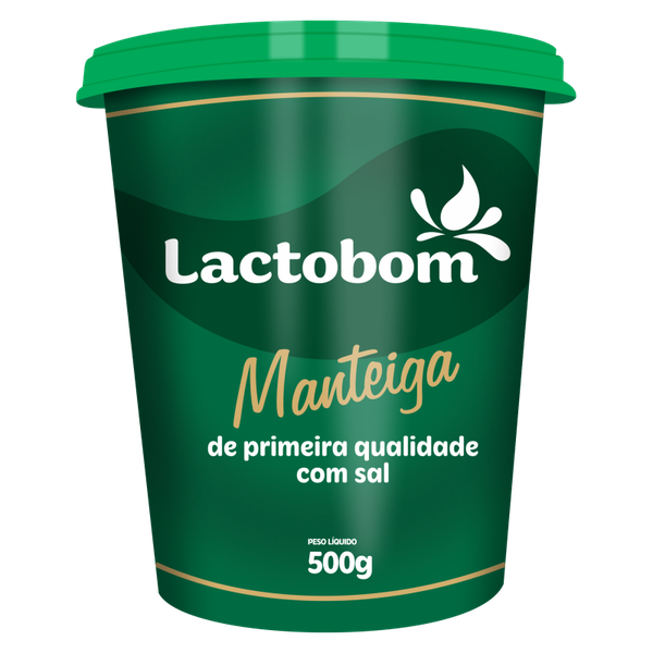 MANTEIGA LACTOBOM C/SAL 500G