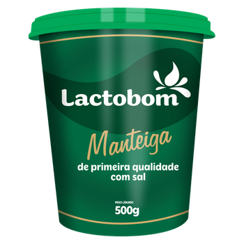 MANTEIGA LACTOBOM C/SAL 500G