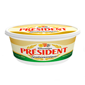 MANTEIGA PRESIDENT C/SAL 200G