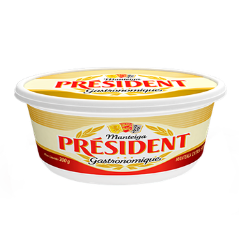 MANTEIGA PRESIDENT S/SAL 200G