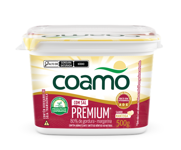 MARGARINA COAMO PREMIUM MANTEIGA 500G