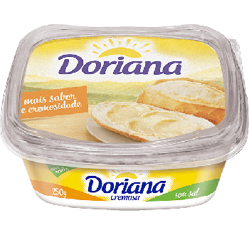MARGARINA DORIANA S/SAL 250G