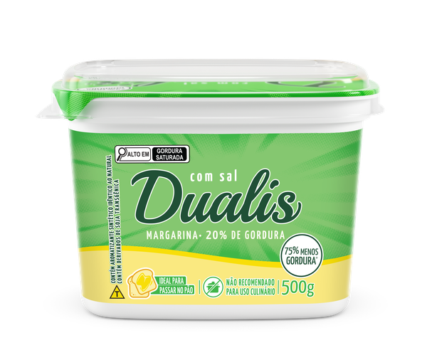 MARGARINA DUALIS C/SAL 500G