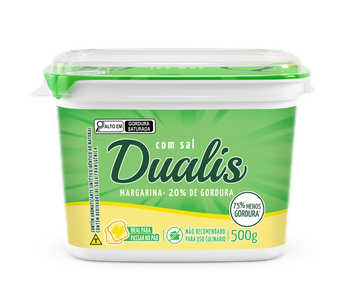 MARGARINA DUALIS C/SAL 500G