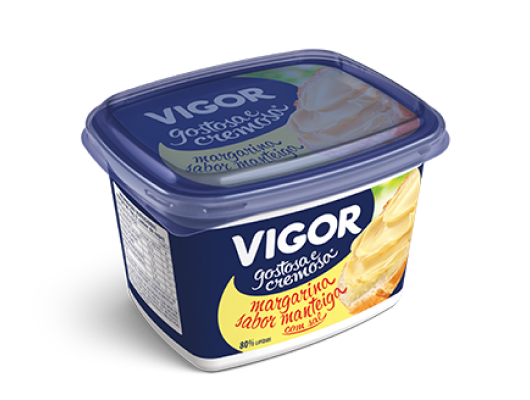 MARGARINA VIGOR 80% C/SAL 500G