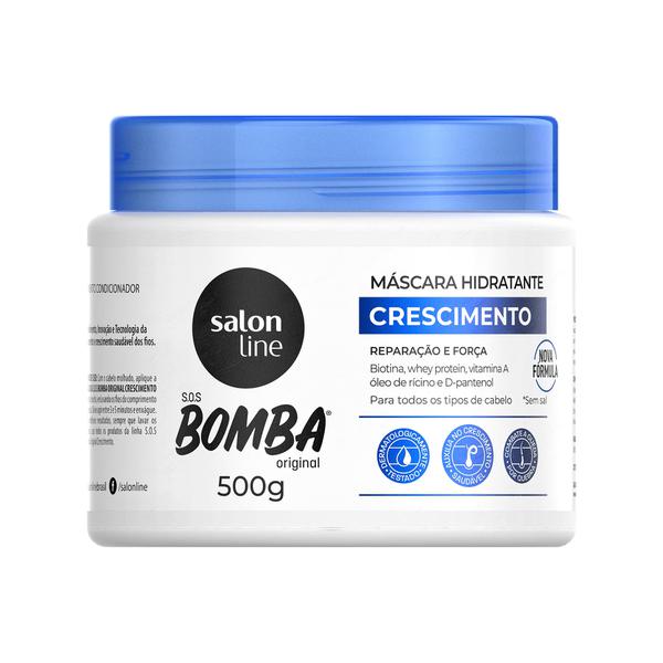 MASCARA CAPILAR SALON LINE SOS BOMBA VITAMINAS 500G