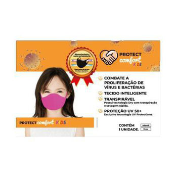 MASCARA PROTECT COMFORT INFANTIL ROSA