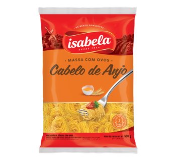 MASSA ISABELA C/OVOS CABELO DE ANJO 500G