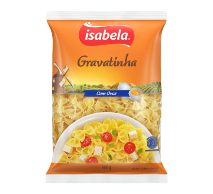 MASSA ISABELA C/OVOS GRAVATINHA 500G