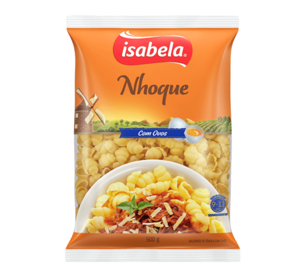 MASSA ISABELA C/OVOS NHOQUE 500G