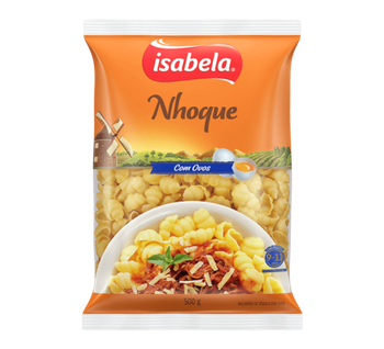 MASSA ISABELA C/OVOS NHOQUE 500G