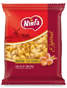 MASSA NINFA C/OVOS ESPIRAL 500G