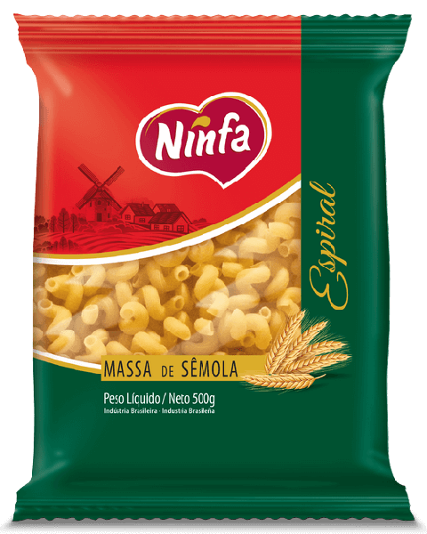 MASSA NINFA SEMOLA ESPIRAL 500G