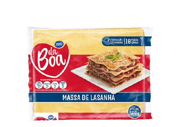 MASSA P/LASANHA DA BOA 500G