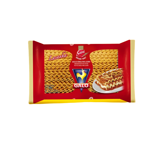 MASSA P/LASANHA GALO SEMOLA 500G
